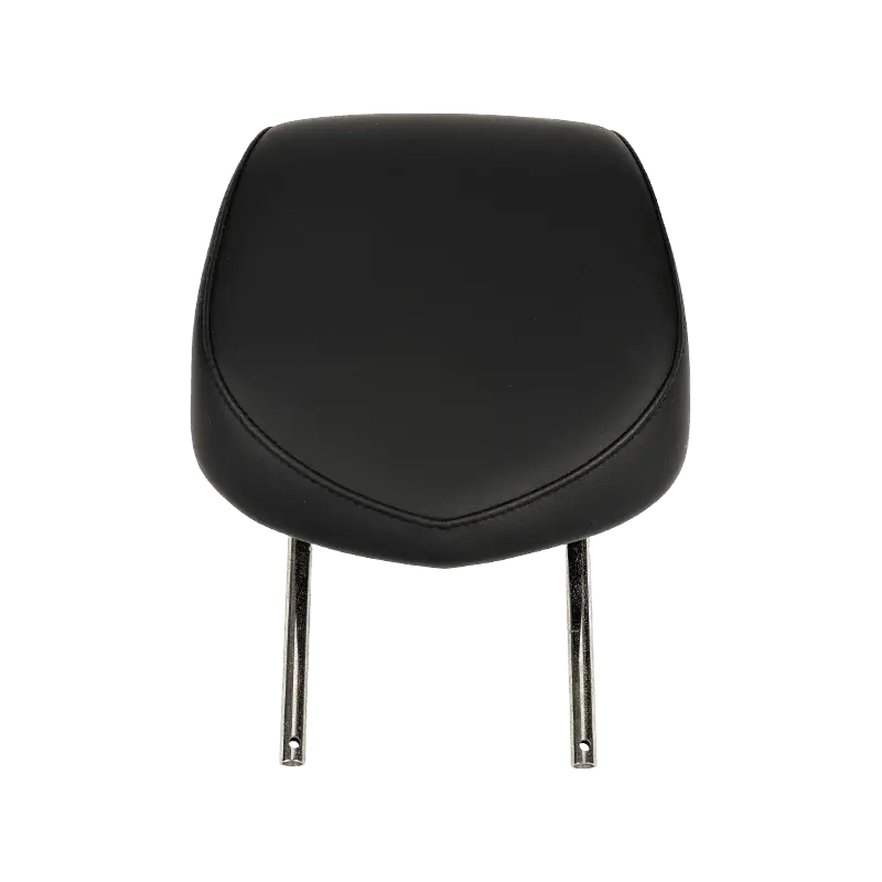 Conjunto de encosto de cabeça ergonômico totalmente preto para banco dianteiro de carro de passageiros