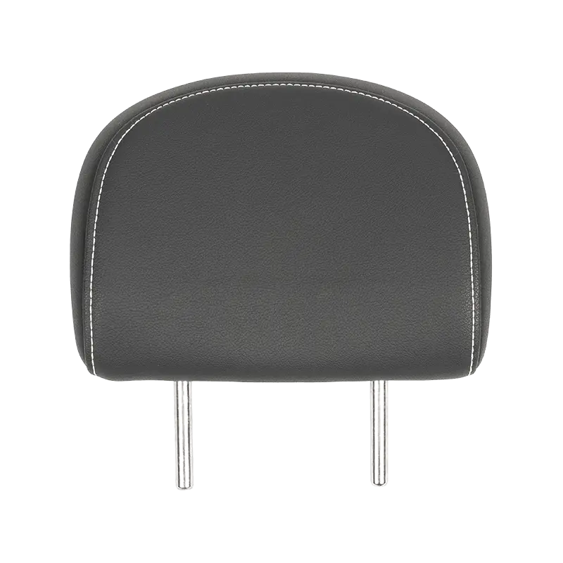 Conjunto ergonômico de encosto de cabeça central traseiro de carro de passageiros com costura contrastante