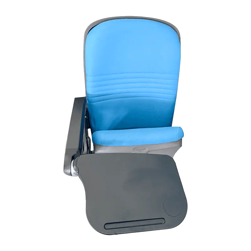 Cadeira de treinamento ergonômica com tablet de escrita retrátil